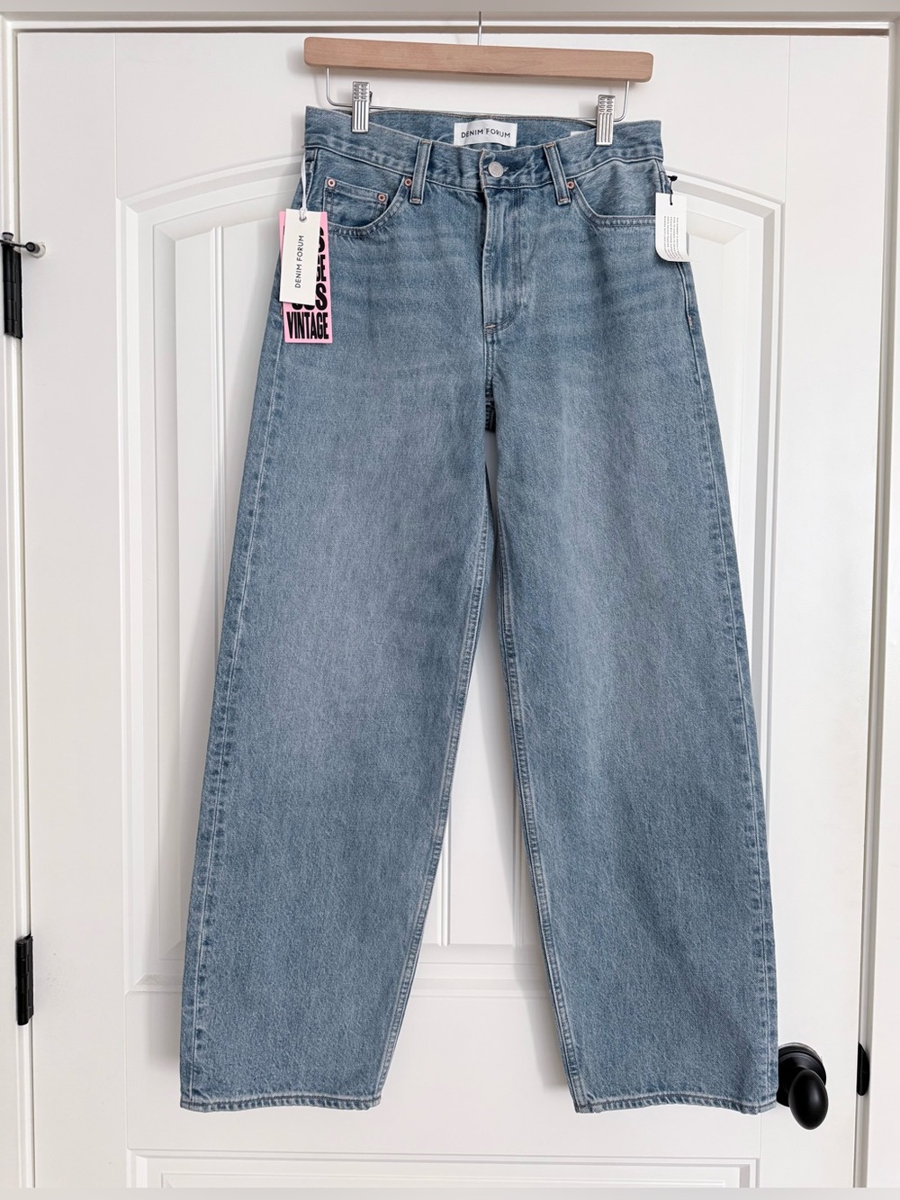 Denim Forum The ‘90s Vintage Lo Baggy Taper Jean.